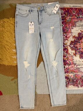 Seven 7 Light Wash Distressed Women’s Jeans - Limited Edition
